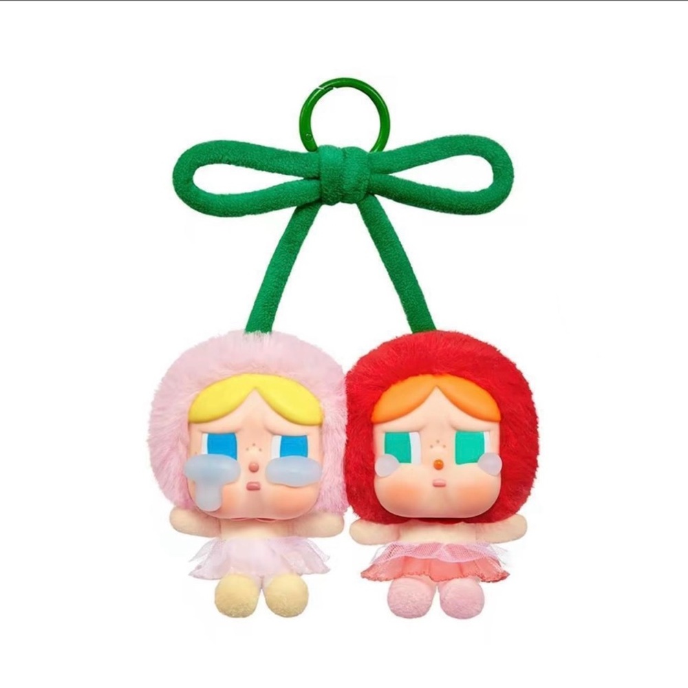 Adorable Plush Doll Set with Green Handle